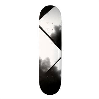 Black and White Ink Look Deck Customisable Skateboard