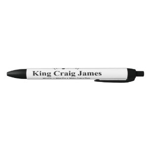 Black and White Ink Pen