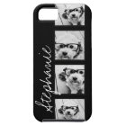 Black and White Instagram 4 Photo Collage