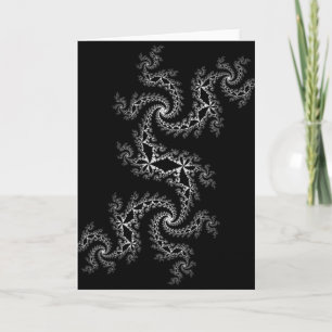 Black and White Julia 300488 Greetings Card