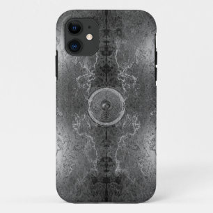 Black and white kaleidoscope music speaker Case-Mate iPhone case
