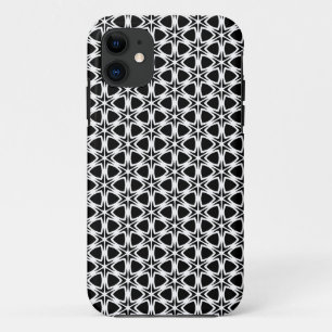Black and White Lattice Pattern  Case-Mate iPhone Case