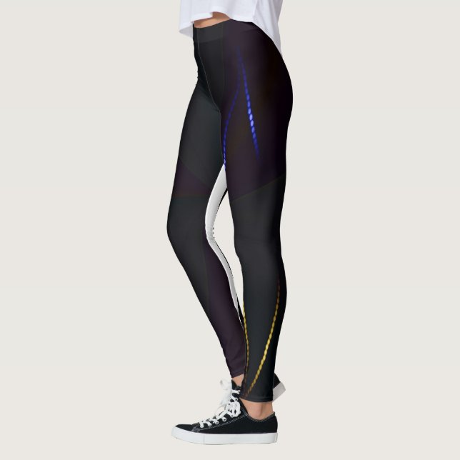 Black and White Leggings (Left)