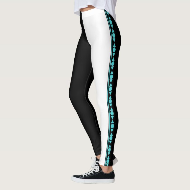 Black and White Leggings (Left)
