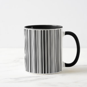 Black And White Lines Mug