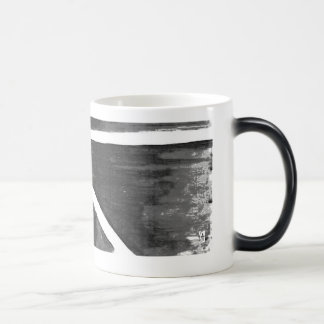Black and white magic mug
