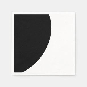 Black and White Majesty Napkin