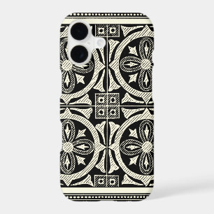 Black and White Mandala Motif by Vision Studio