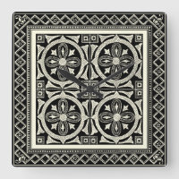 Black and White Mandala Motif by Vision Studio