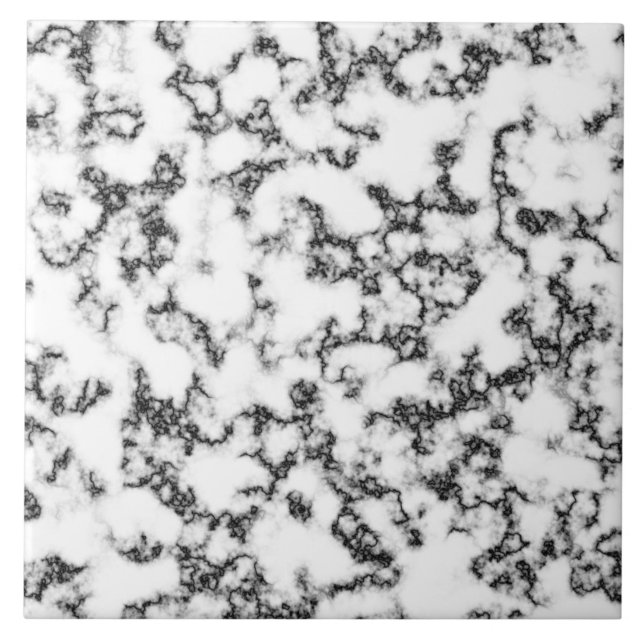 Black and white marble background tile (Front)