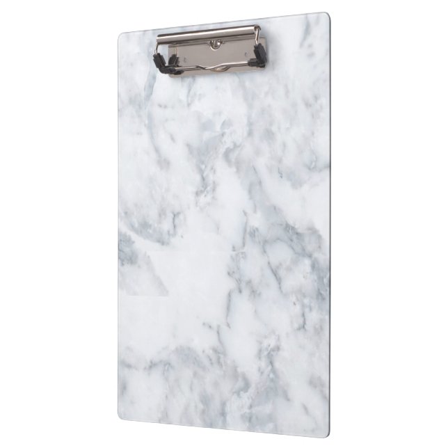 Black and White Marble Clipboard (Left)