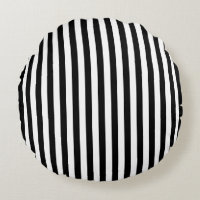 Black and White Medium Size Stripes