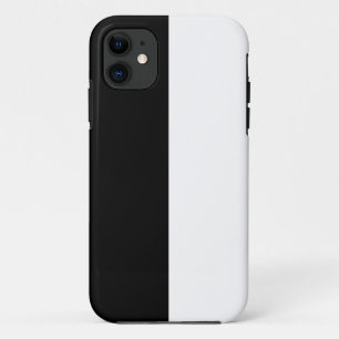Black And White Middle Customise This Case-Mate iPhone Case
