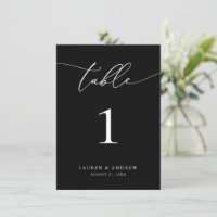 Black and White Minimalist Wedding | Event Custom