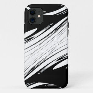 Black and White Modern Case-Mate iPhone Case