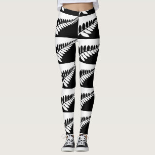 **BLACK AND WHITE MODERN DESIGNED** LEGGINGS