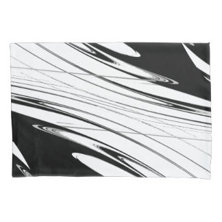 Black and White Modern Pillowcase
