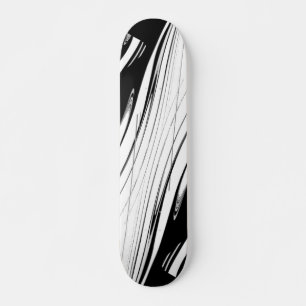 Black and White Modern Skateboard