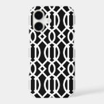 Black and White Modern Trellis Pattern<br><div class="desc">Cute Girly Trendy Chic Stylish Preppy Geometric Modern Trellis Pattern</div>