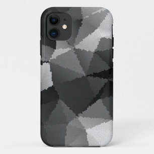 Black and white mosaic pattern Case-Mate iPhone case