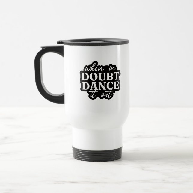 Black and white mug (Left)