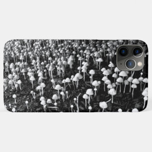 Black and White Mushroom Colony Photo Case-Mate iPhone Case
