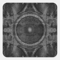 Black and white music speakers