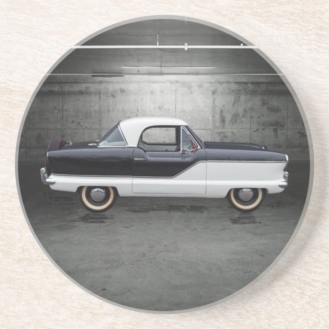 Black and White Nash Metropolitan Coaster (Front)