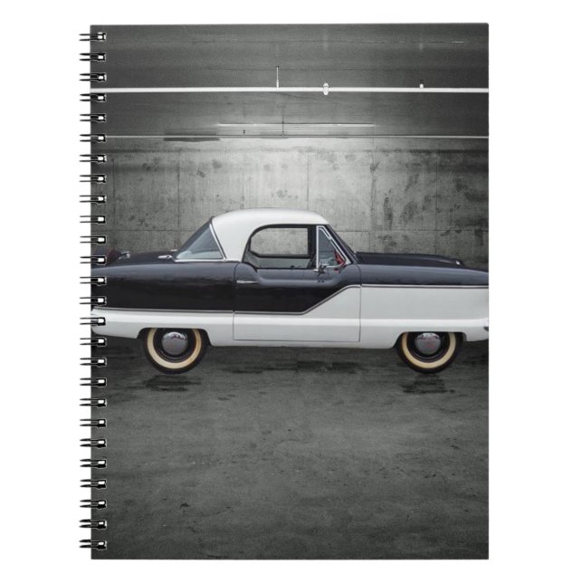 Black and White Nash Metropolitan Notebook (Front)