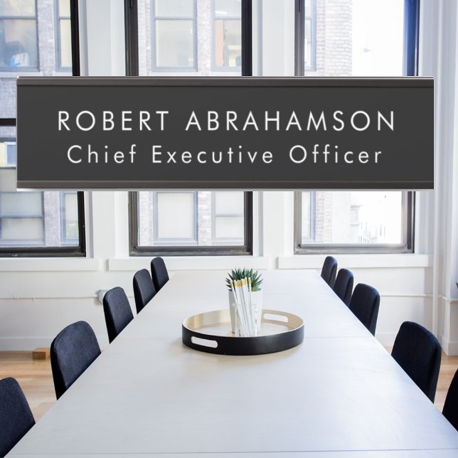 Black and White Office Door Signs Sign (Creator Uploaded)