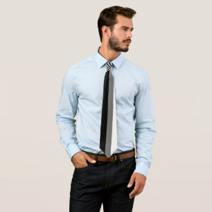 Black And White Optical Art Design, Neck Tie