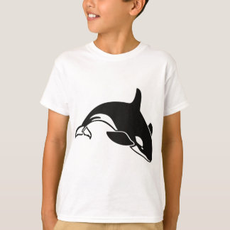 Black and White Orca Killer Whale T-Shirt