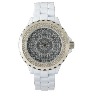 Black and White Oriental Rug Watch