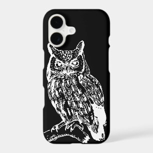 Black and White Owl Design