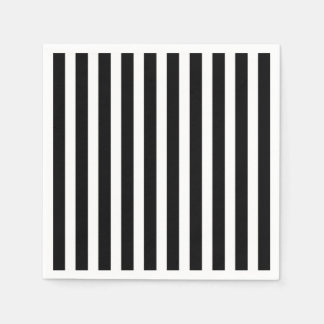Black and White Party Napkins
