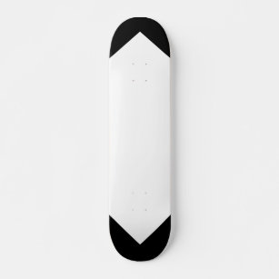 Black and White Pattern Customisable Deck Skateboard