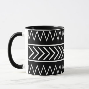 Black and White Pattern Mug
