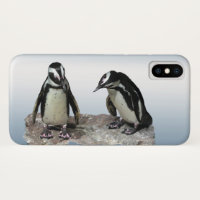 Black and White Penguin Birds iPhone 11 Case