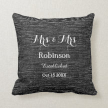 Black And White Personalised Lesbian Wedding Love