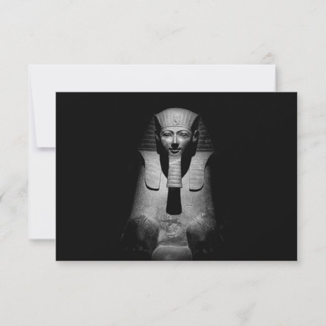 Black and white pharaoh king (Front)