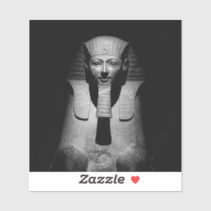Black and white pharaoh king