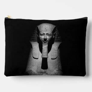 Black and white pharaoh king accessory pouch