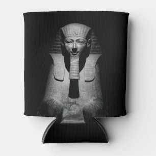 Black and white pharaoh king can cooler