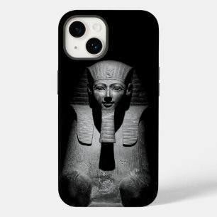 Black and white pharaoh king Case-Mate iPhone 14 case