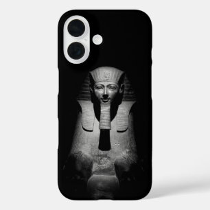 Black and White Pharaoh King Photograph iPhone 16 Case