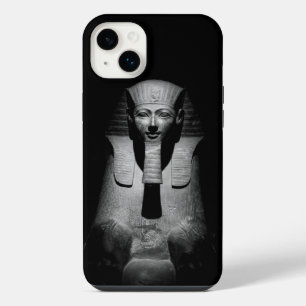 Black and White Pharaoh King Photograph iPhone 14 Plus Case