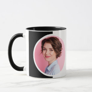 Black And White Photo MUA Elegant Coffee Mug