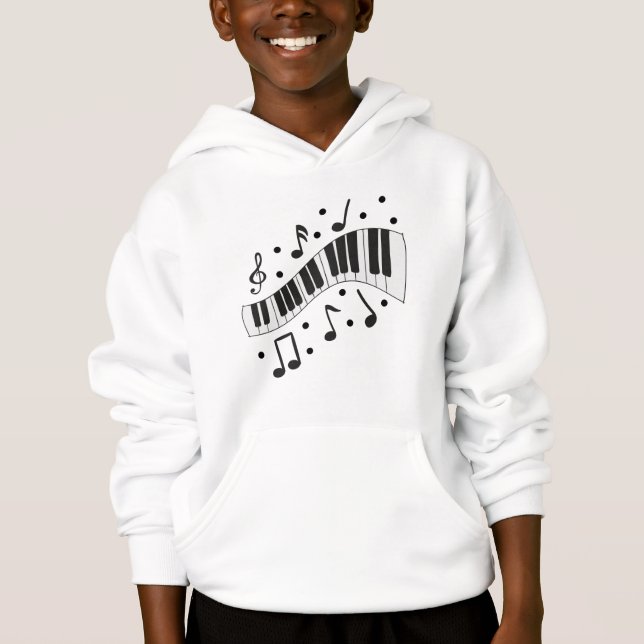  Black and white piano keys (Front)