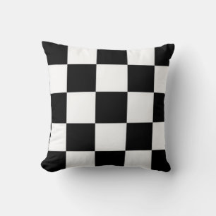 Black  and white Pillow