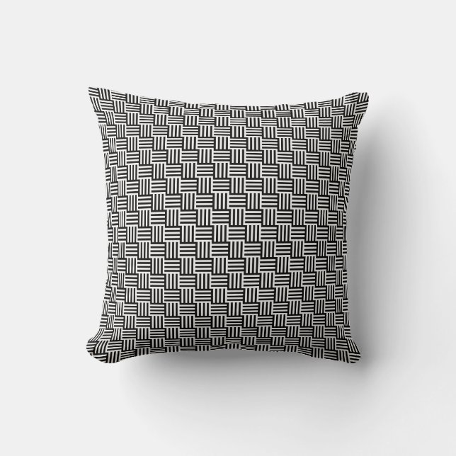 Black and white pillow (Front)